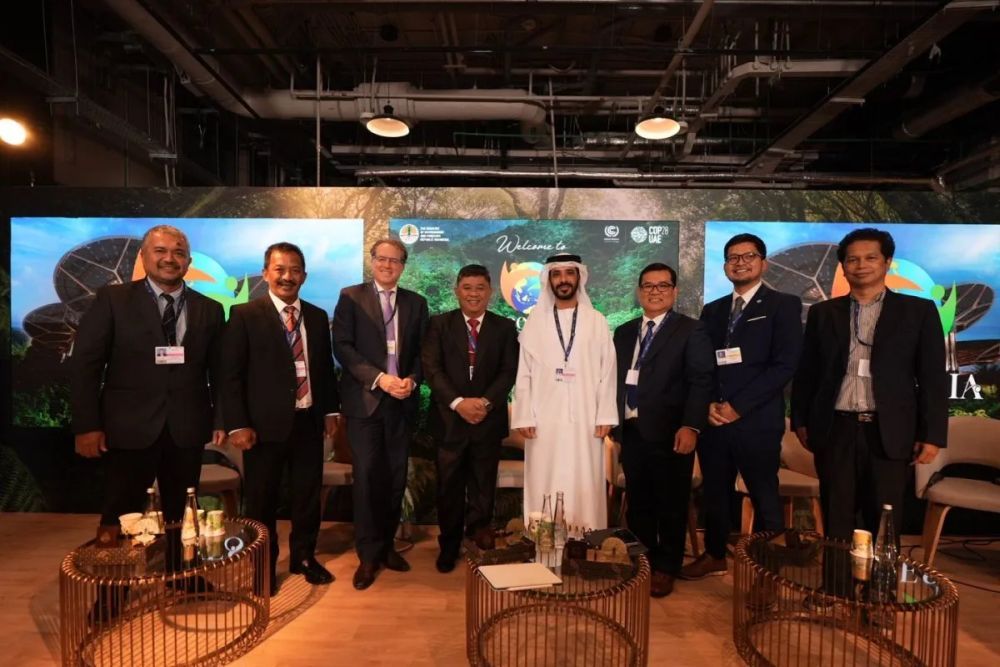 PT Pertamina Hulu Rokan (PHR) present its innovation in constructing wetlands to manage water waste produced from its operational activities at COP28. (Antara / HO-Pertamina)