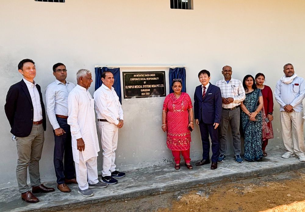 Inauguration Ceremony at Government Middle School, Aklimpur, in Sohna Block of Gurugram District of Haryana, India